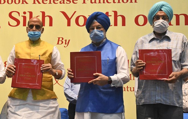 Rajnath Singh launches ‘Shining Sikh Youth of India’ written by Dr Prabhleen Singh