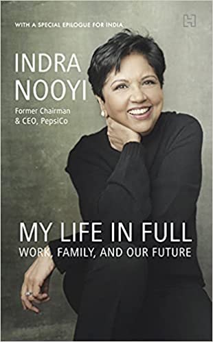 Indra Nooyi launches her memoir "My Life in Full: Work, Family, and Our Future"