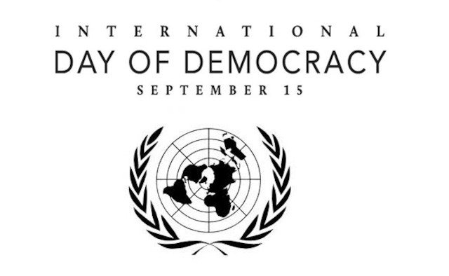 International Day of Democracy: 15 September
