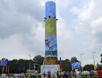 India's tallest air purifier tower installed in Chandigarh