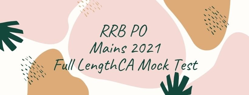 RRB PO Mains 2021
