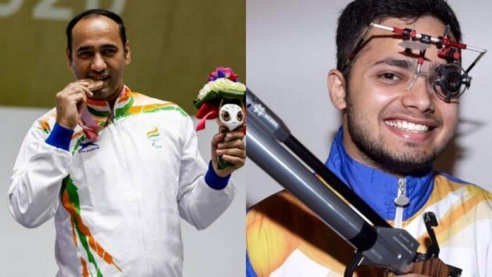 Manish Narwal wins Gold and Singhraj Adhana clicnhes Silver in 50m Mixed Pistol (SH1) at Tokyo Paralympics