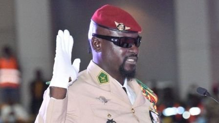 Colonel Mamady Doumbouya sworn in as interim President of Guinea