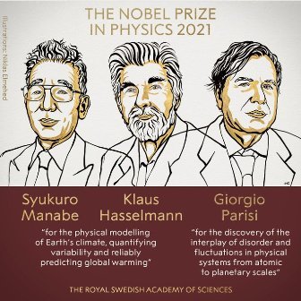 Syukuro Manabe, Klaus Hasselmann and Giorgio Parisi wins Nobel Prize in Physics 2021