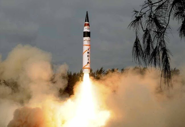 India successfully test-fires surface-to-surface ballistic missile Agni-5