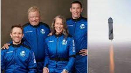 Canadian Actor William Shatner becomes oldest person in history to fly to space