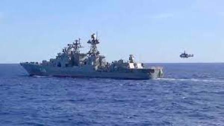China- Russia holds naval drill "Joint Sea 2021" in Sea of Japan