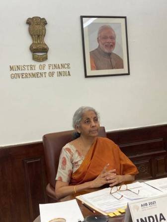 FM Nirmala Sitharaman virtually attends 6th Annual Meeting of Board of Governors of AIIB