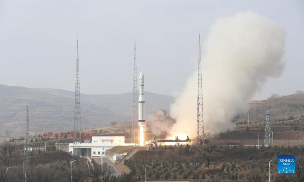 China launches earth science satellite, Guangmu