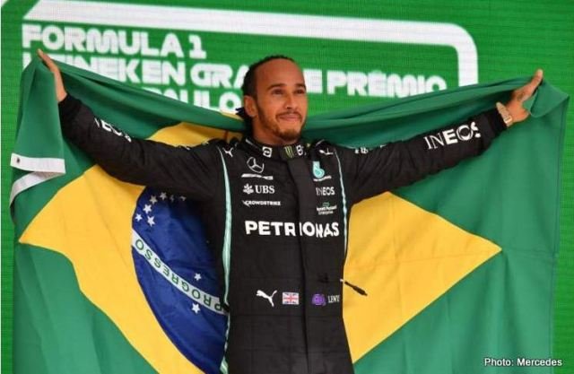 Lewis Hamilton wins 2021 Sao Paulo Grand Prix