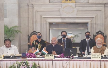 President Ramnath Kovind addresses 51st Conference of Governors & LGs in New Delhi