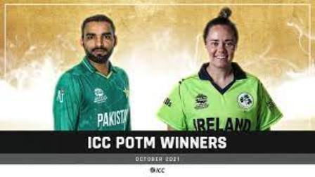Asif Ali of Pakistan and Laura Delany of Ireland voted ICC Players of the Month for October 2021