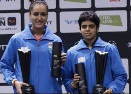 Manika Batra & Archana Kamath clinches women's doubles title in WTT Contender Table Tennis Tournament
