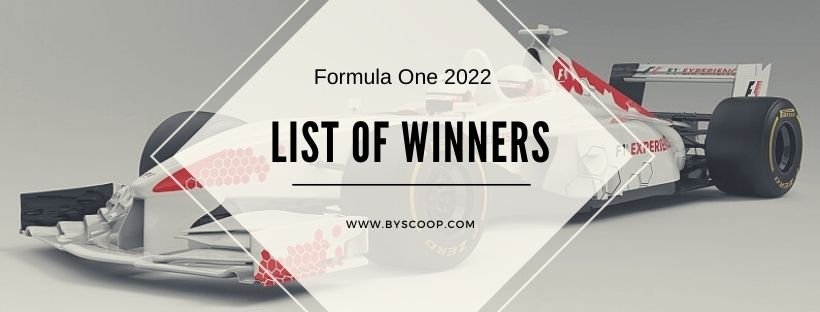 Formula One winners list 2022