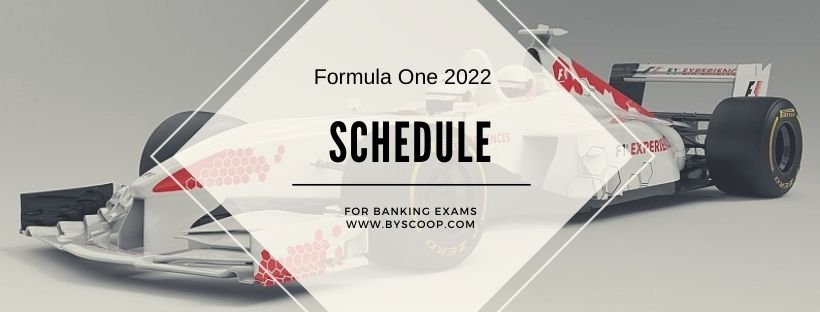 F1 grand prix schedule 2022